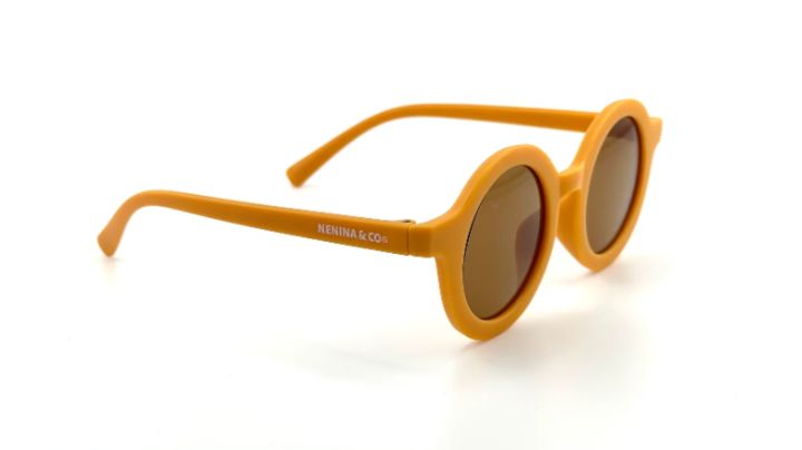 Gafas de sol mostaza