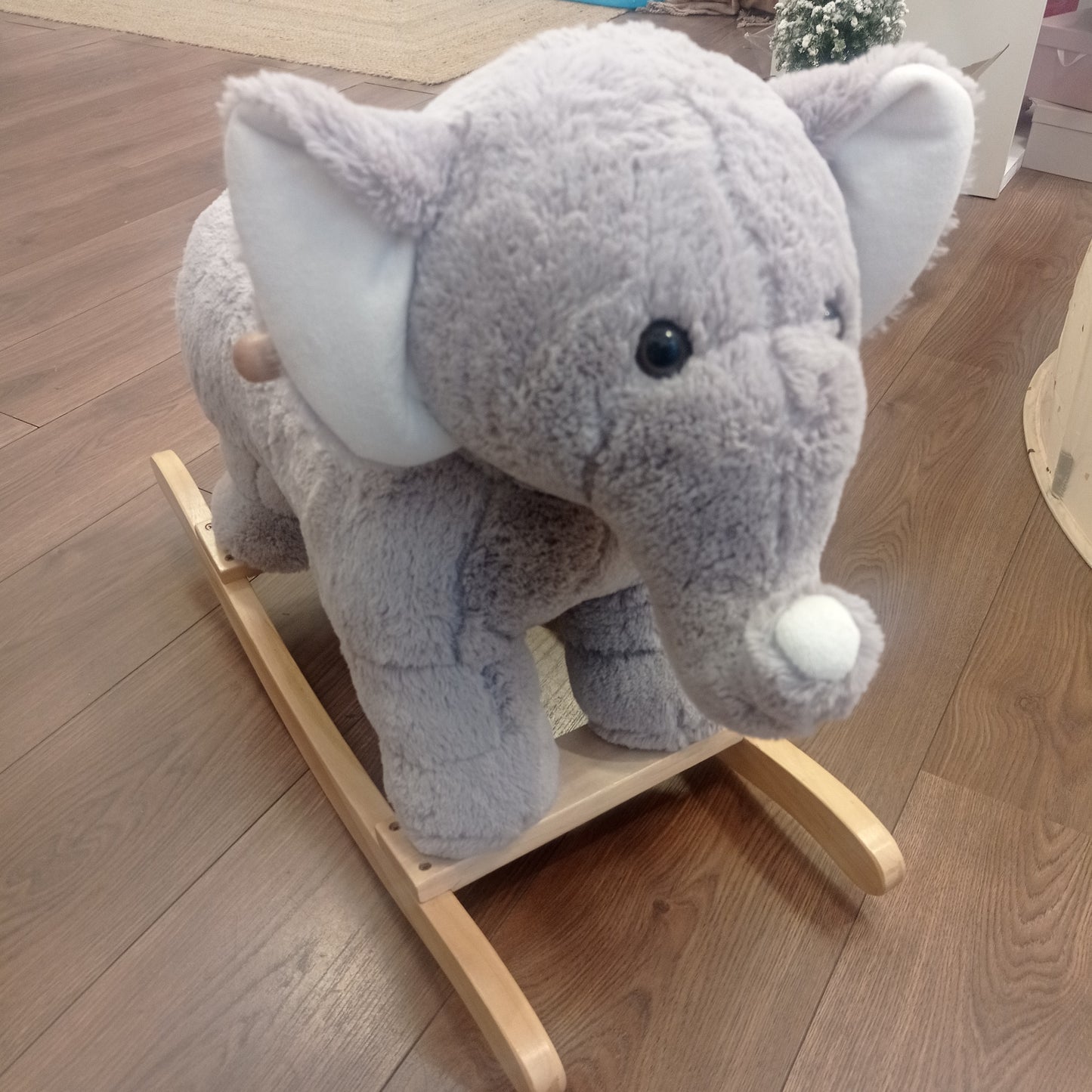 Balancín peluche elefante