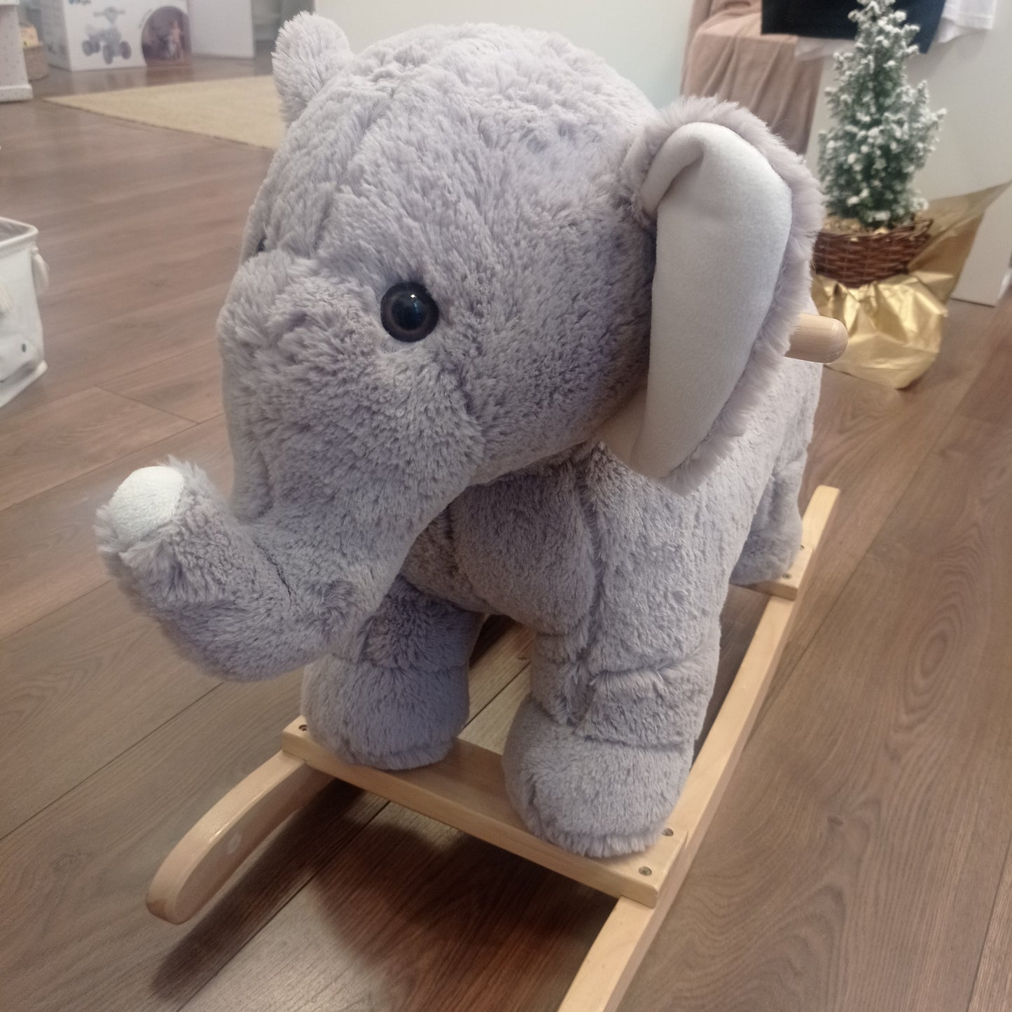 Balancín peluche elefante