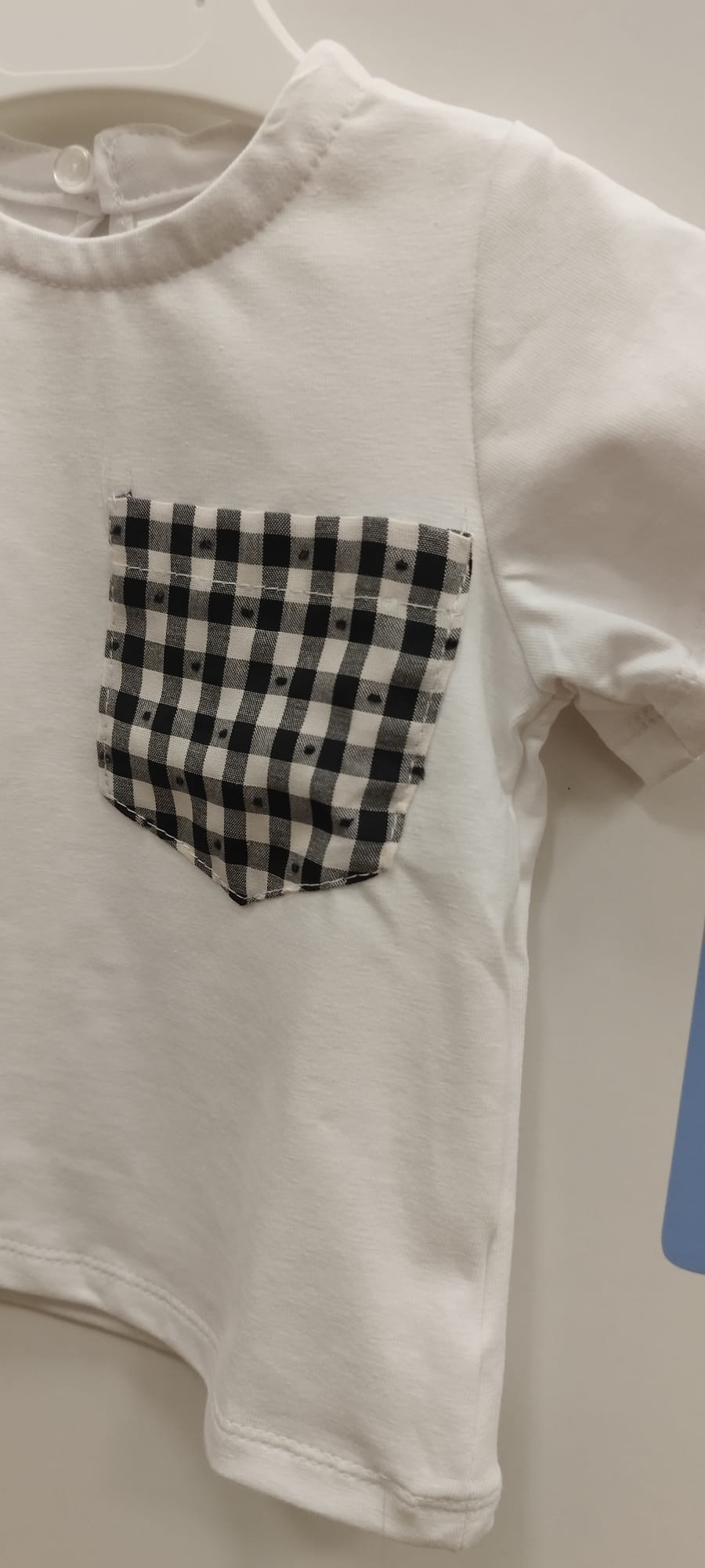 Camiseta bolsillo Vichy (3 colores)