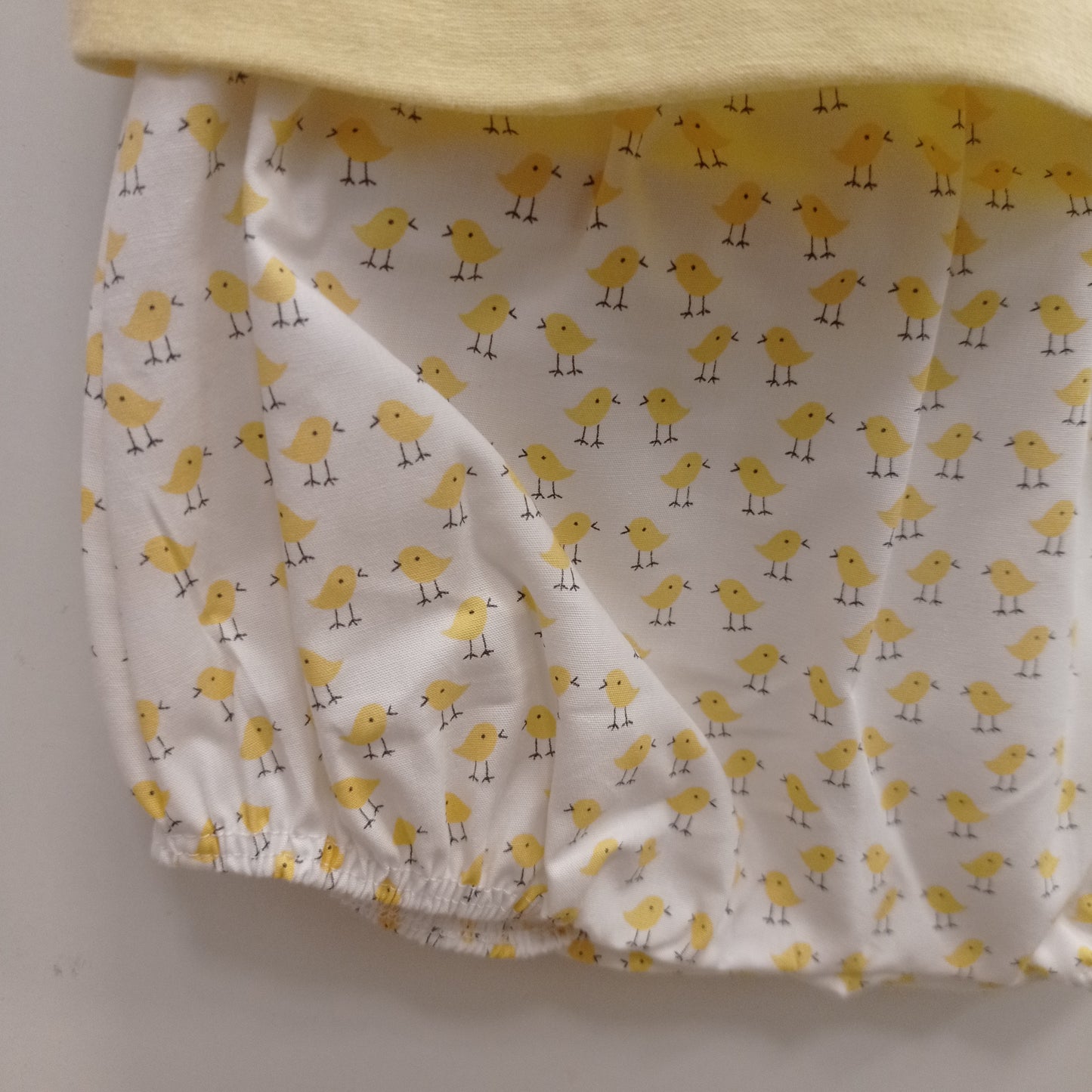 Camisa + cubrepañal pollitos