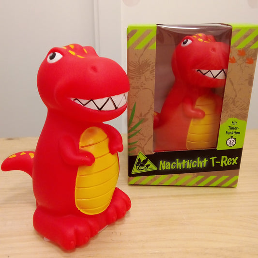 Lamparita quitamiedos T-Rex