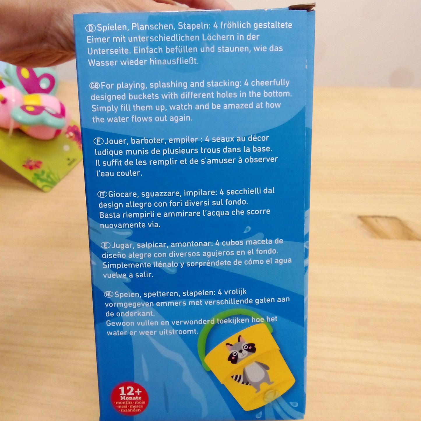 Cubos pequeños para jugar