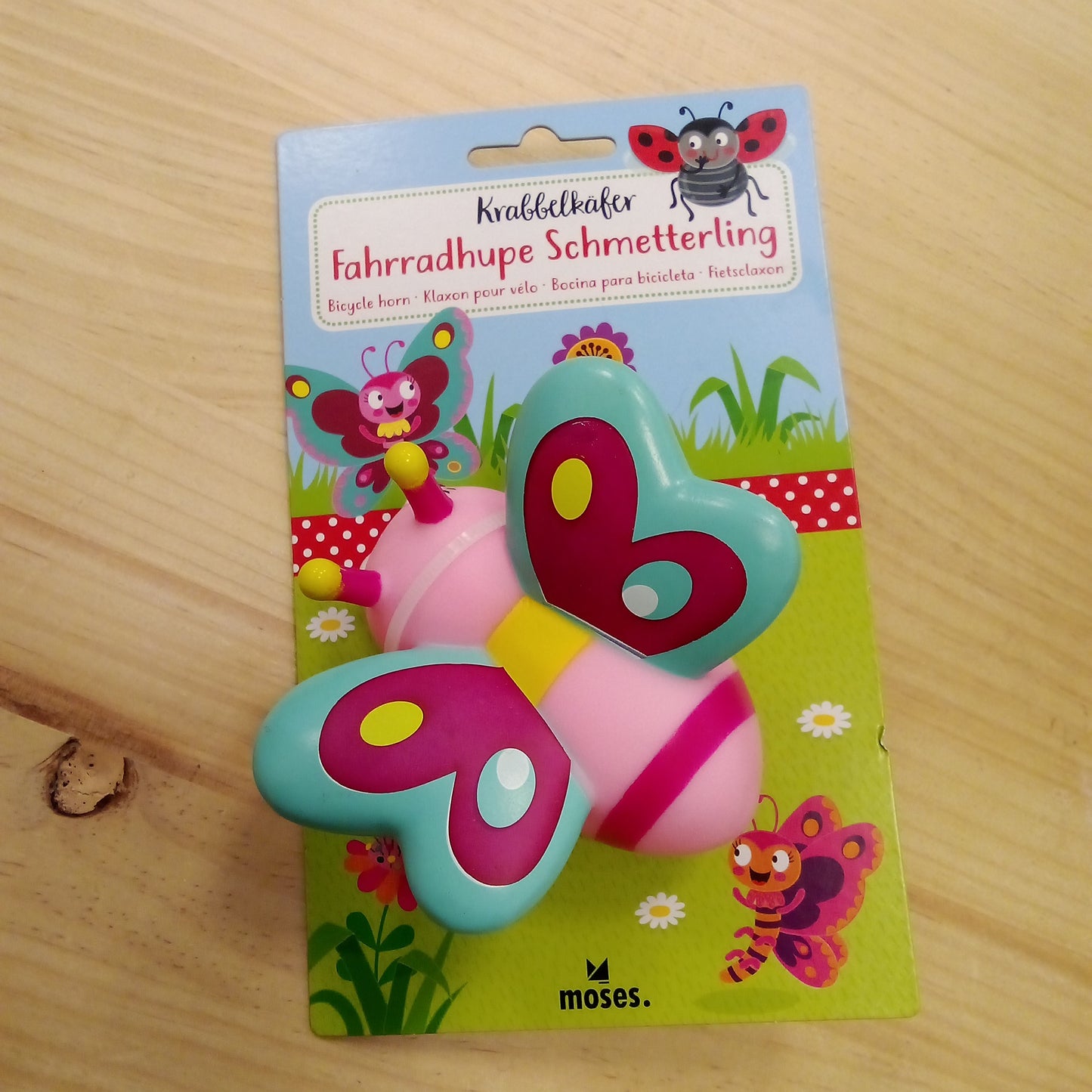 Timbre bici mariposa