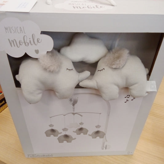 Móvil cuna elefante
