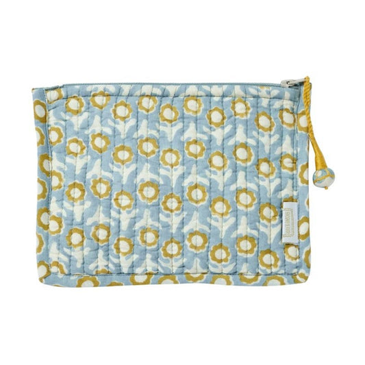 Bolso neceser verde formas