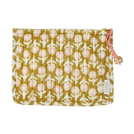 Bolso neceser mostaza