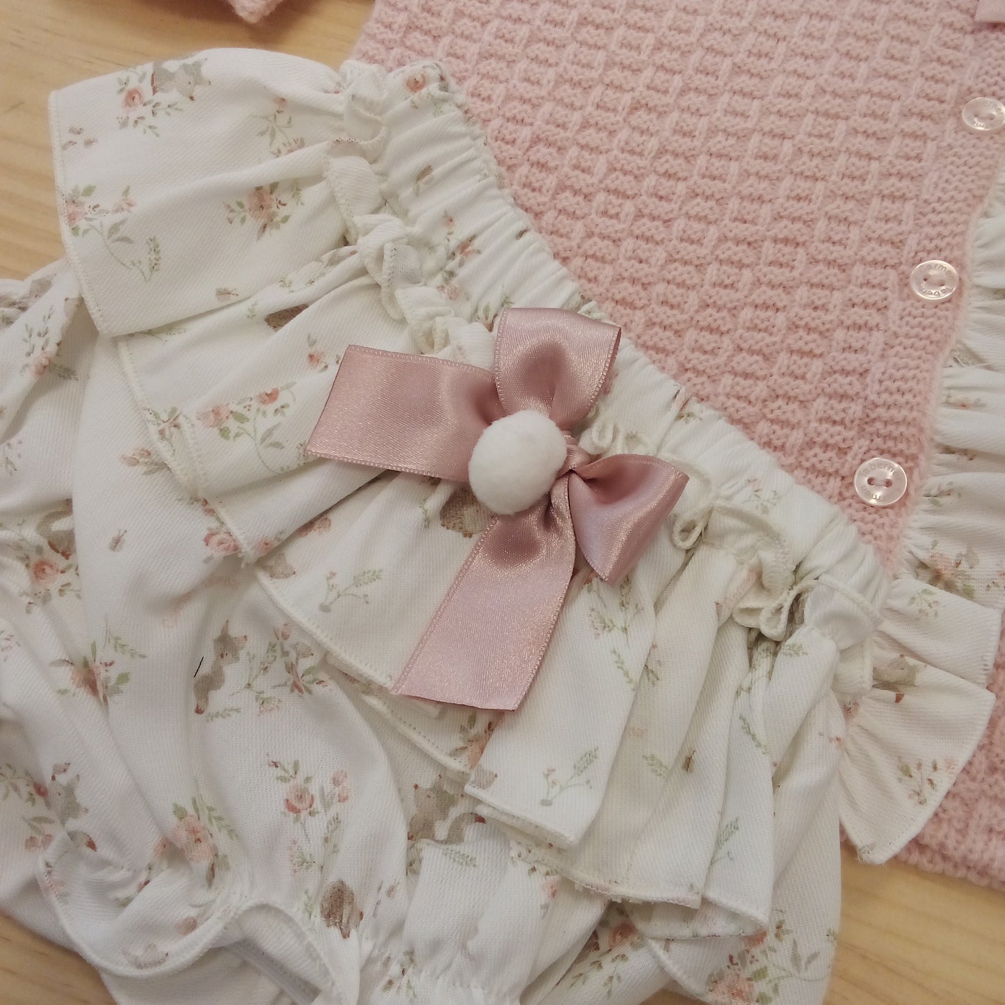 Conjunto zorritos rosa