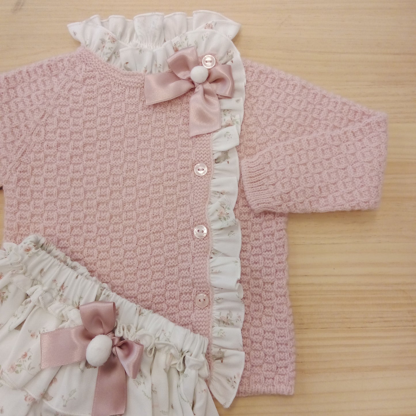 Conjunto zorritos rosa