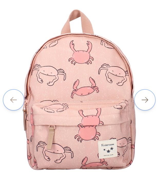 Mochila cangrejos