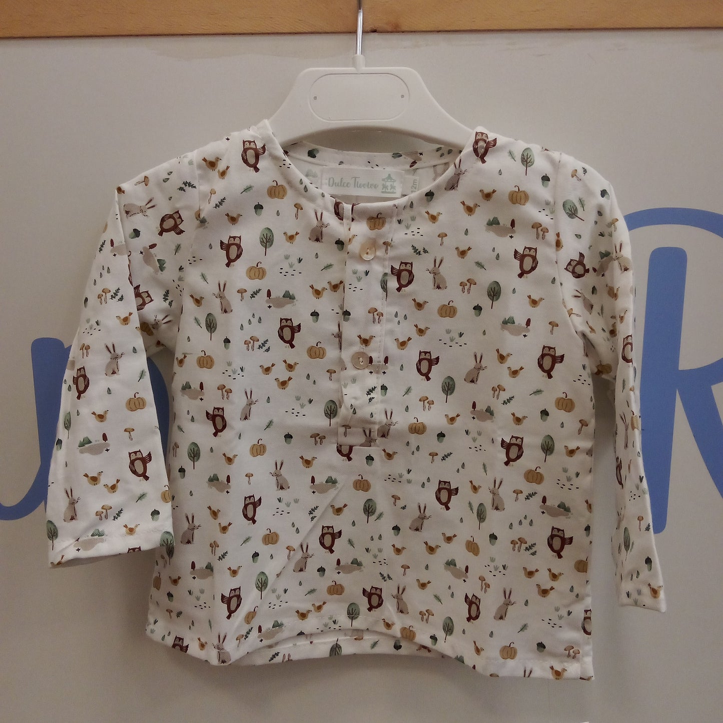 Camisa niño bosque