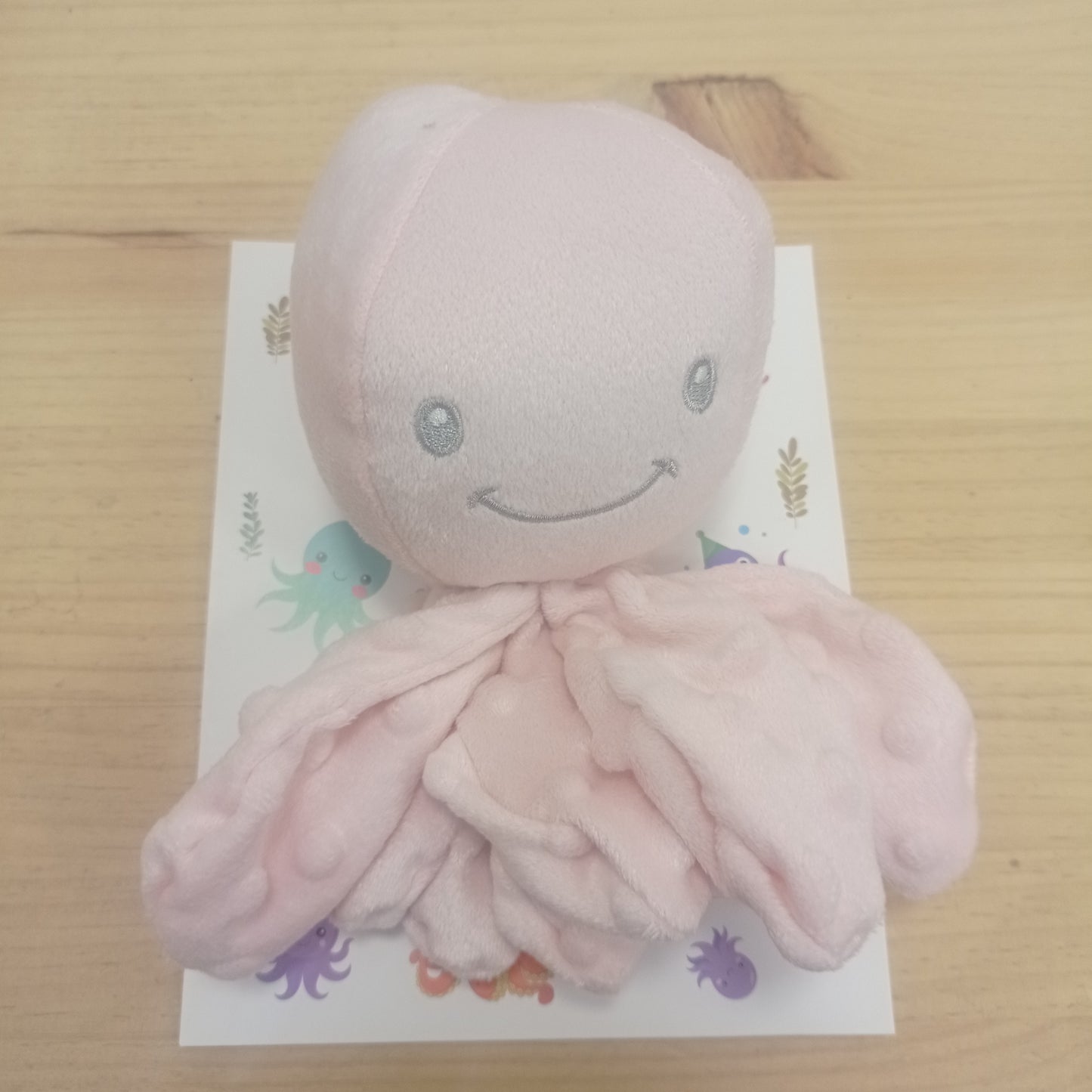 Doudou-sonajero pulpo (3 colores)