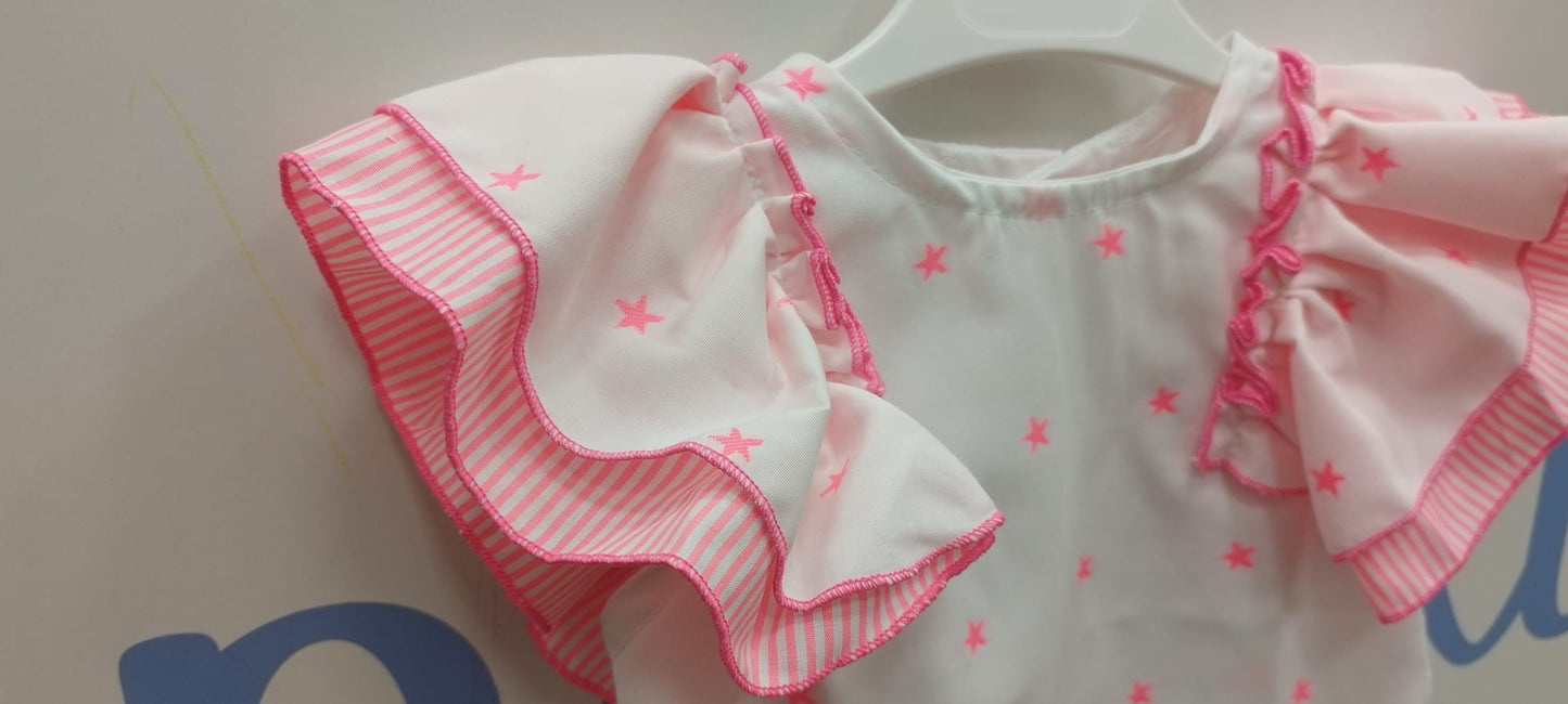 Camisola estrellas flúor