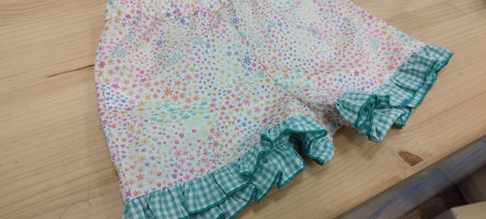 Pantalón flores y vichy