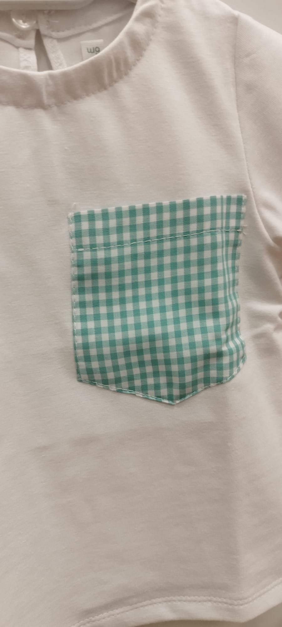 Camiseta bolsillo Vichy (3 colores)