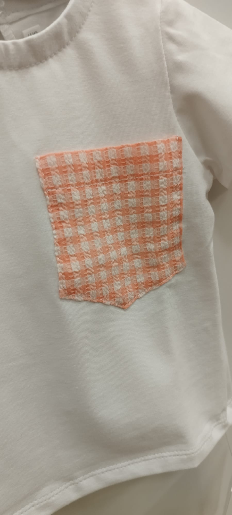 Camiseta bolsillo Vichy (3 colores)