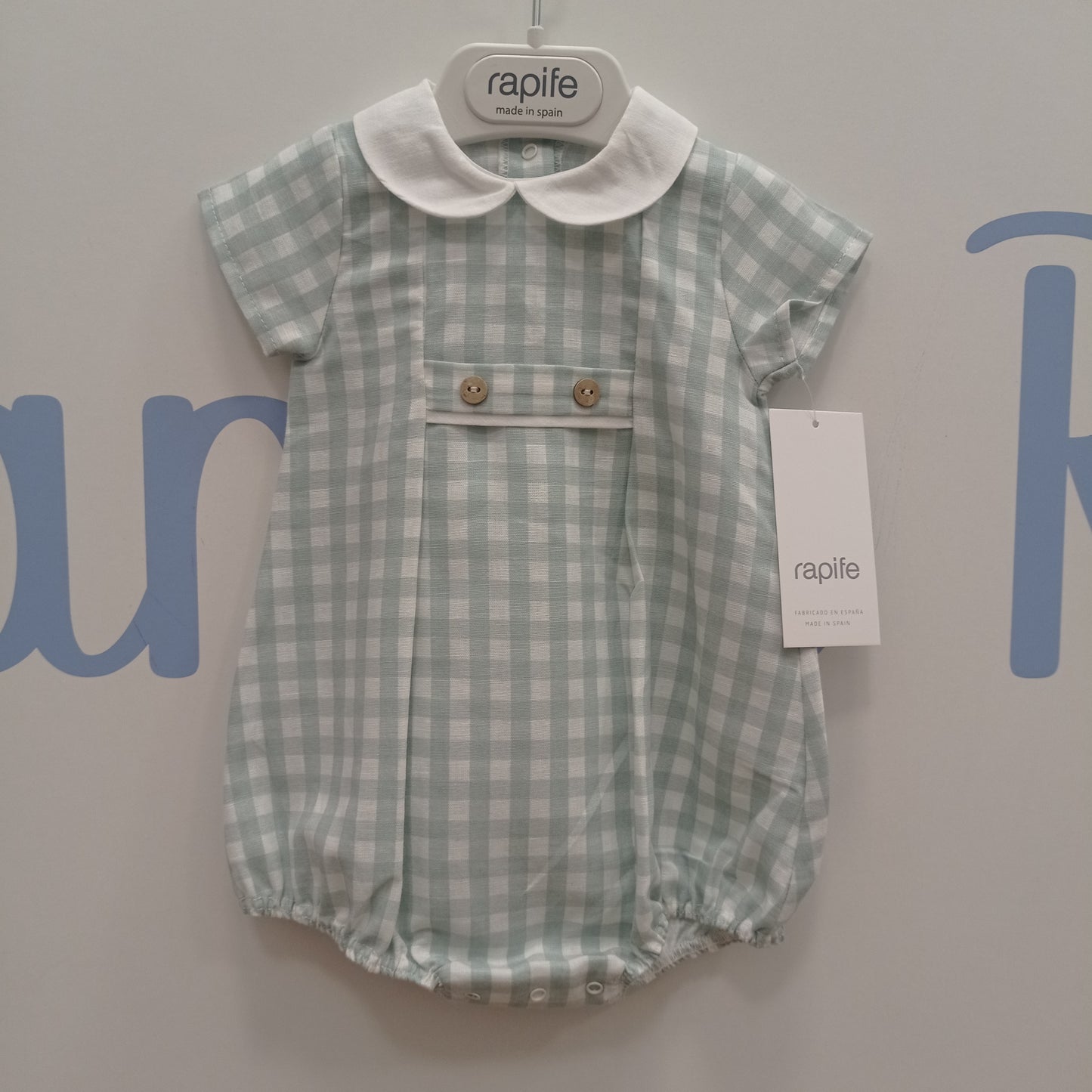 Pelele verde menta