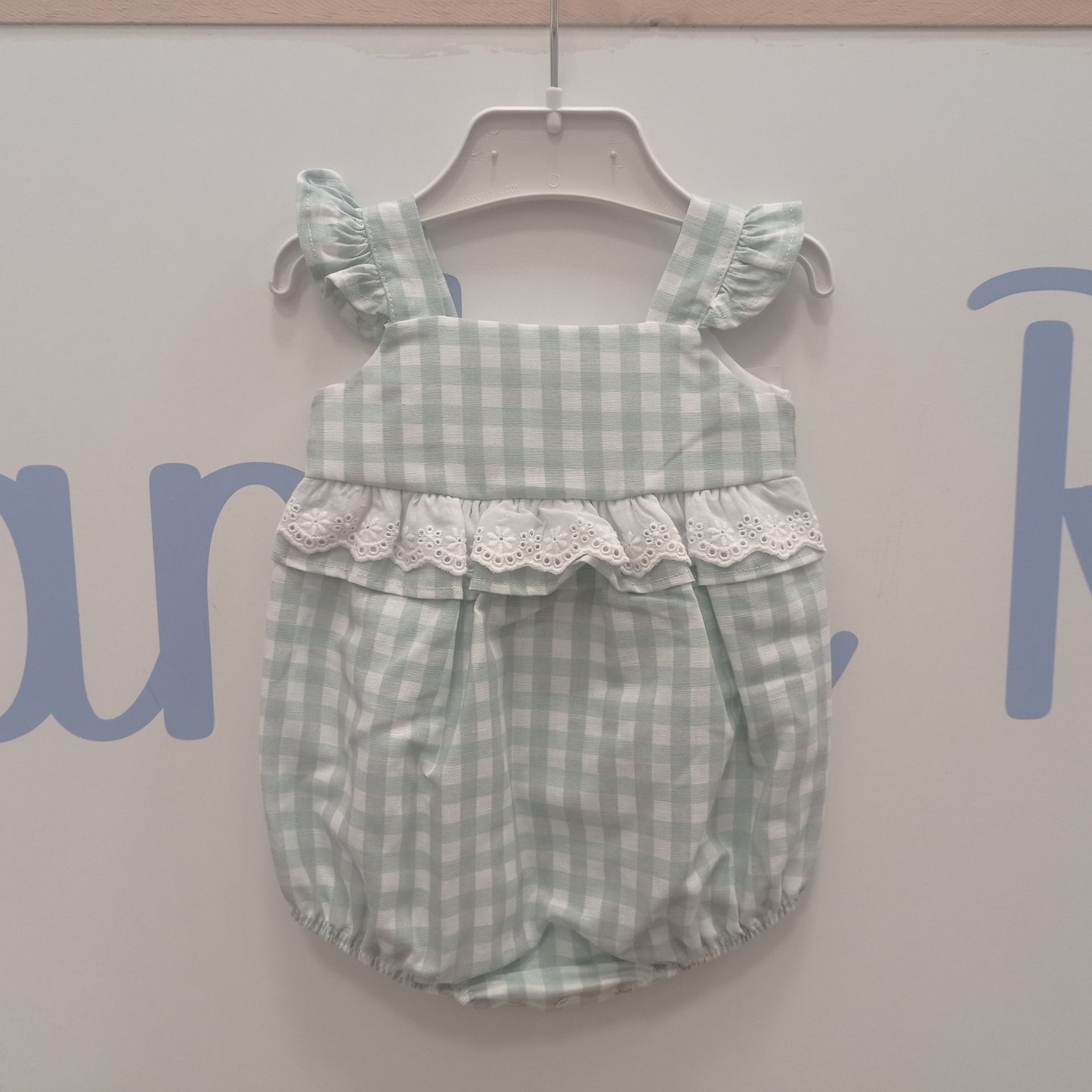 Ranita Vichy verde menta