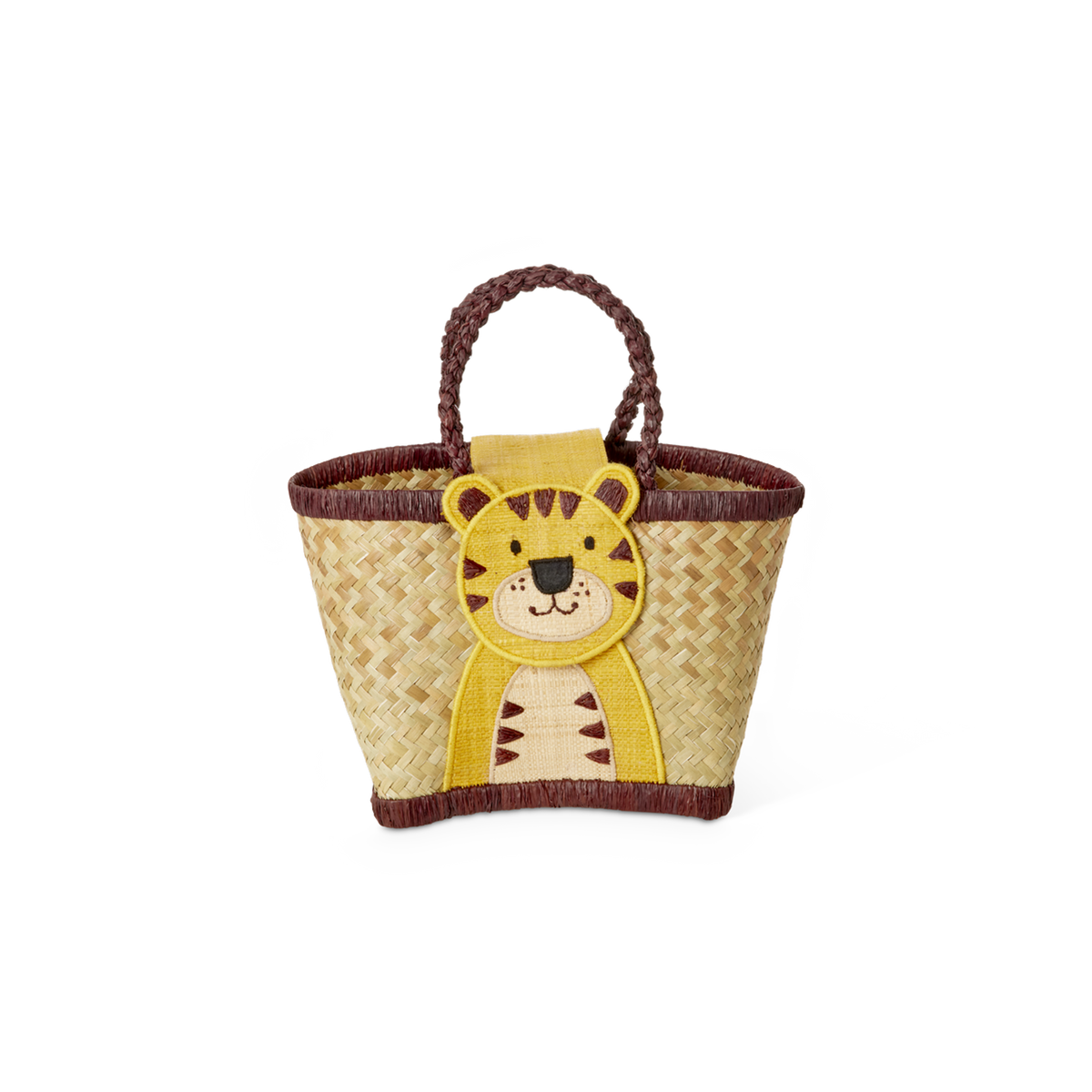 Bolso rafia tigre
