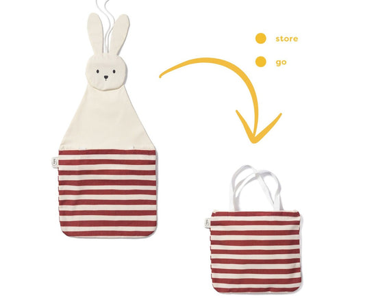 Organizador + bolso toto Bunny