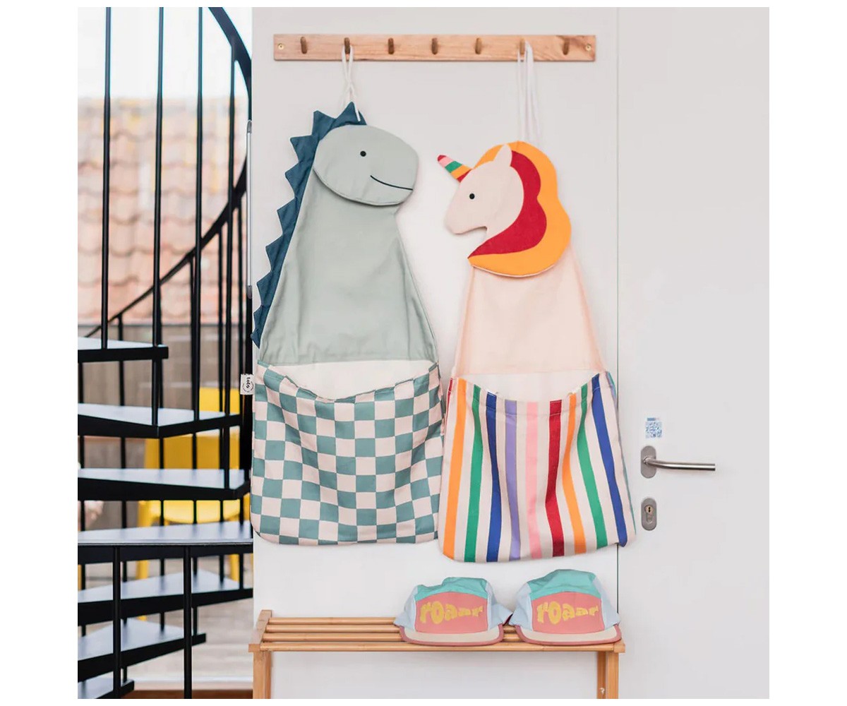 Organizador pared + bolso toto dino