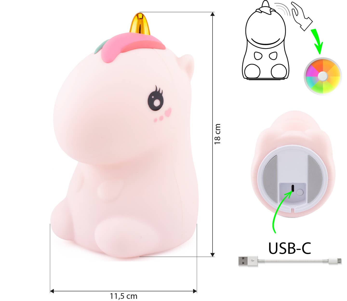 Unicornio quitamiedos