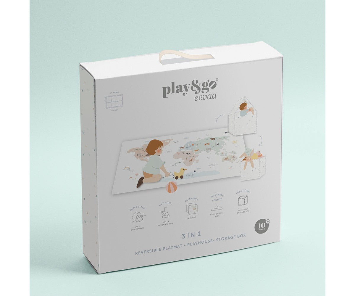 Alfombra de juegos puzzle Worldmap