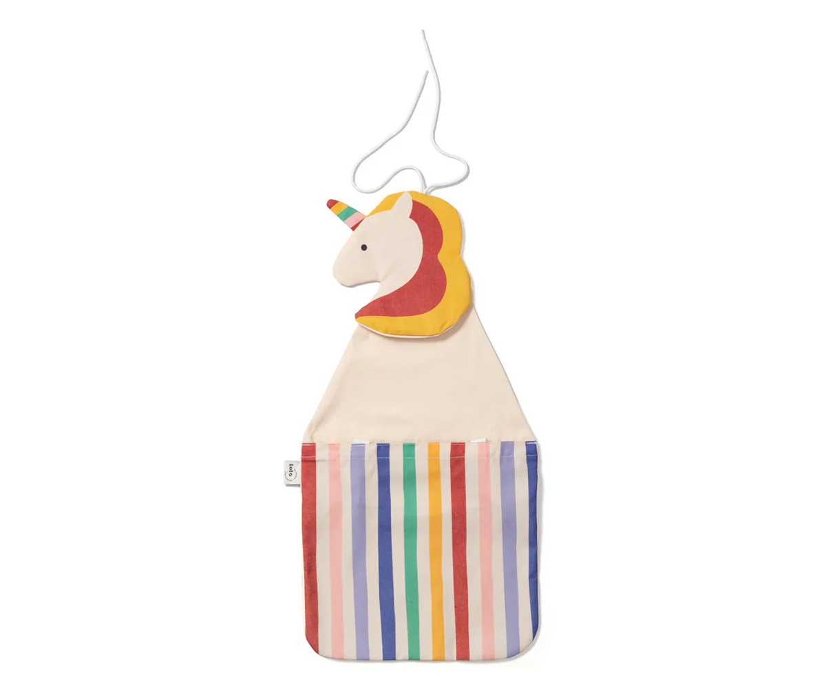 Organizador pared + bolso toto unicornio