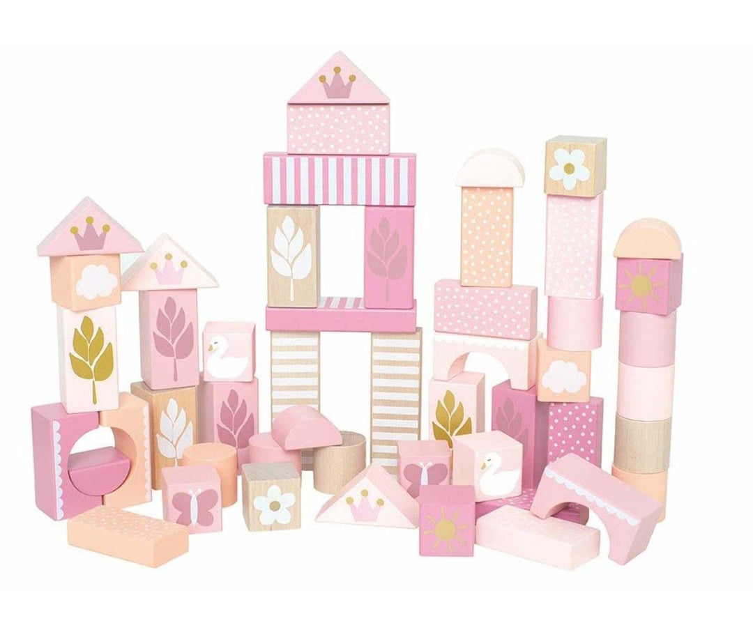Bloques de madera Rosas