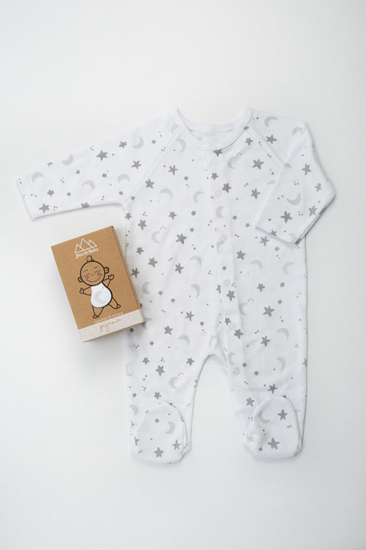 Pijama North Baby luna y estrellas