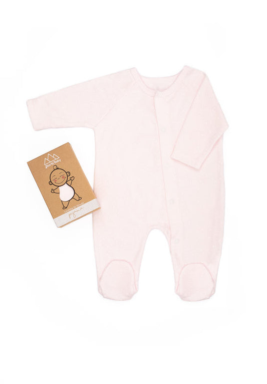 Pijama North baby rosa topos